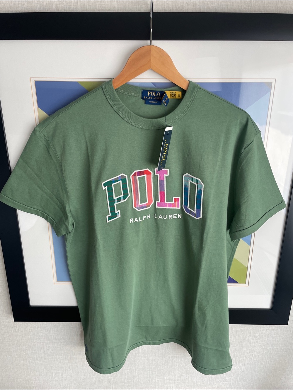 Polo by Ralph Lauren Green Graphic Logo Tee - Picture 6 of 6